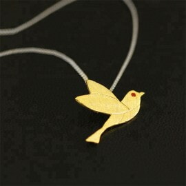 Wholesale-Fashion-design-Real-silver-eagle-pendant (2)